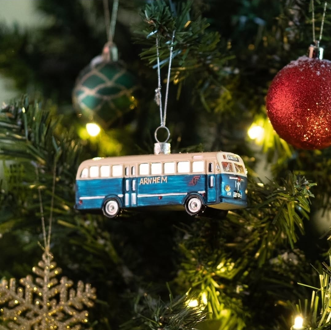 Arnhemse kerstballen trolleybus - Arnhemse cadeaus